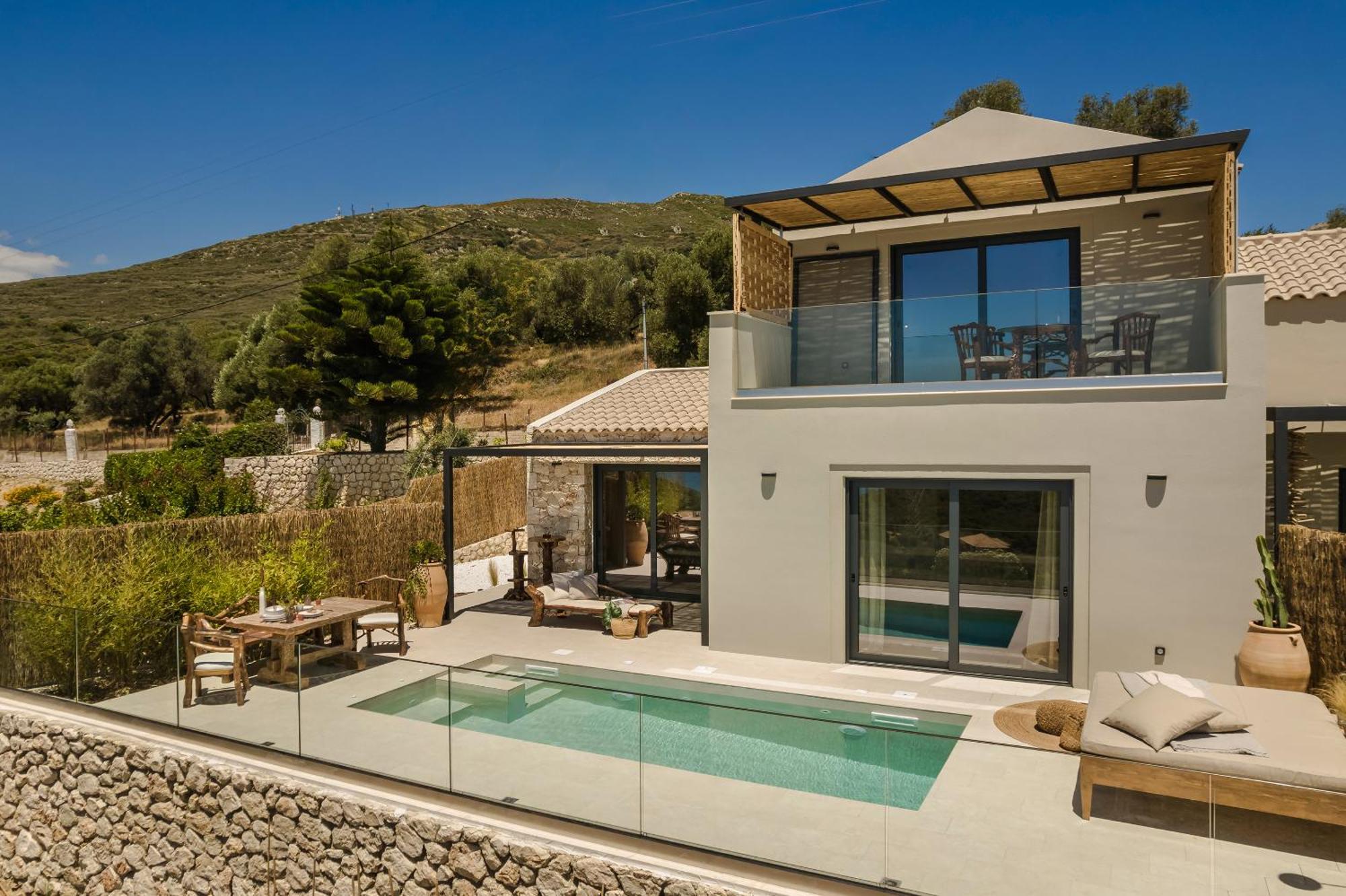 Hilaritas Luxury Suites Sea View, Private Pool & Jacuzzi Paradise Ratzaklíon エクステリア 写真